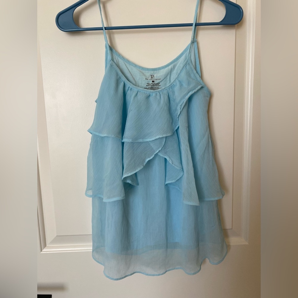 Cute baby blue top